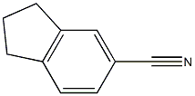 2,3-dihydro-1H-indene-5-carbonitrile Struktur