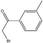 2-bromo-1-m-tolylethanone Struktur