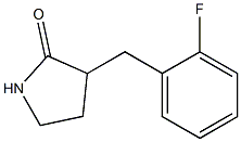 3-(2-fluorobenzyl)pyrrolidin-2-one Struktur