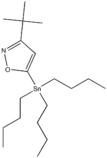 3-tert-butyl-5-(tributylstannyl)isoxazole Struktur