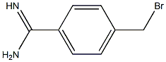 4-(bromomethyl)benzamidine Struktur