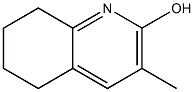 5,6,7,8-tetrahydro-3-methylquinolin-2-ol Struktur