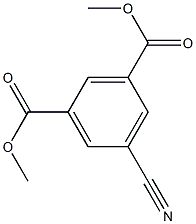 dimethyl 5-cyanobenzene-1,3-dioate Struktur