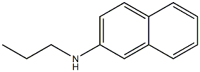 N-propylnaphthalen-2-amine Struktur