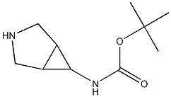 tert-butyl 3-azabicyclo[3.1.0]hexan-6-ylcarbamate Struktur