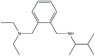 ({2-[(diethylamino)methyl]phenyl}methyl)(3-methylbutan-2-yl)amine Struktur