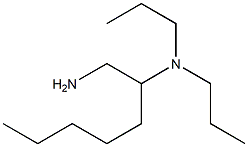 (1-aminoheptan-2-yl)dipropylamine Struktur