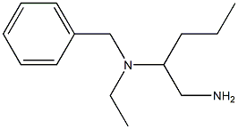 (1-aminopentan-2-yl)(benzyl)ethylamine Struktur