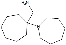 (1-azepan-1-ylcycloheptyl)methylamine Struktur