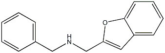 (1-benzofuran-2-ylmethyl)(benzyl)amine Struktur