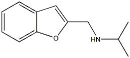 (1-benzofuran-2-ylmethyl)(propan-2-yl)amine Struktur