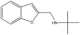 (1-benzofuran-2-ylmethyl)(tert-butyl)amine Struktur