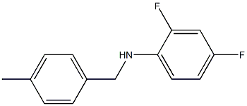 (2,4-difluorophenyl)(4-methylphenyl)methylamine Struktur