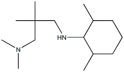 (2-{[(2,6-dimethylcyclohexyl)amino]methyl}-2-methylpropyl)dimethylamine Struktur