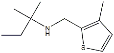 (2-methylbutan-2-yl)[(3-methylthiophen-2-yl)methyl]amine Struktur