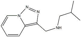 (2-methylpropyl)({[1,2,4]triazolo[3,4-a]pyridin-3-ylmethyl})amine Struktur