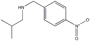 (2-methylpropyl)[(4-nitrophenyl)methyl]amine Struktur