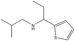 (2-methylpropyl)[1-(thiophen-2-yl)propyl]amine Struktur