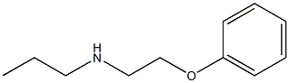 (2-phenoxyethyl)(propyl)amine Struktur