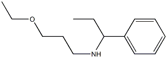 (3-ethoxypropyl)(1-phenylpropyl)amine Struktur