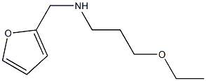 (3-ethoxypropyl)(furan-2-ylmethyl)amine Struktur