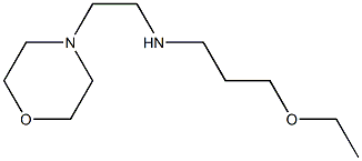 (3-ethoxypropyl)[2-(morpholin-4-yl)ethyl]amine Struktur