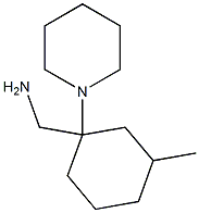 (3-methyl-1-piperidin-1-ylcyclohexyl)methylamine Struktur