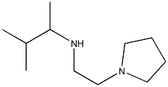 (3-methylbutan-2-yl)[2-(pyrrolidin-1-yl)ethyl]amine Struktur