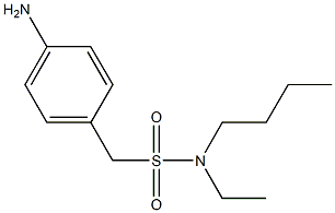 (4-aminophenyl)-N-butyl-N-ethylmethanesulfonamide Struktur