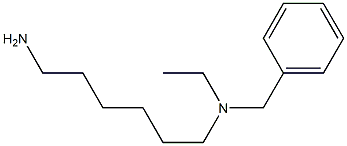 (6-aminohexyl)(benzyl)ethylamine Struktur