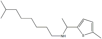 (7-methyloctyl)[1-(5-methylthiophen-2-yl)ethyl]amine Struktur