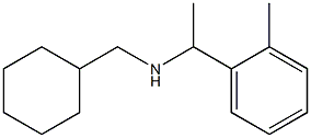 (cyclohexylmethyl)[1-(2-methylphenyl)ethyl]amine Struktur