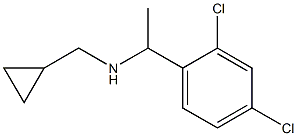 (cyclopropylmethyl)[1-(2,4-dichlorophenyl)ethyl]amine Struktur