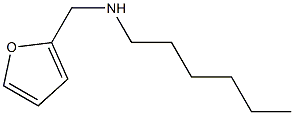 (furan-2-ylmethyl)(hexyl)amine Struktur