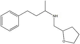 (oxolan-2-ylmethyl)(4-phenylbutan-2-yl)amine Struktur