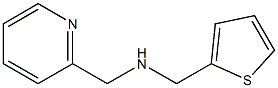 (pyridin-2-ylmethyl)(thiophen-2-ylmethyl)amine Struktur