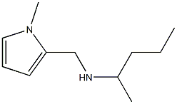 [(1-methyl-1H-pyrrol-2-yl)methyl](pentan-2-yl)amine Struktur