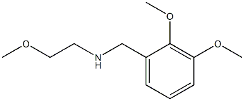 [(2,3-dimethoxyphenyl)methyl](2-methoxyethyl)amine Struktur