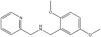 [(2,5-dimethoxyphenyl)methyl](pyridin-2-ylmethyl)amine Struktur