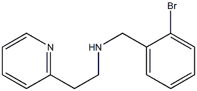 [(2-bromophenyl)methyl][2-(pyridin-2-yl)ethyl]amine Struktur