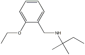 [(2-ethoxyphenyl)methyl](2-methylbutan-2-yl)amine Struktur