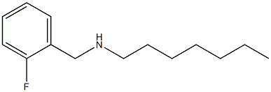 [(2-fluorophenyl)methyl](heptyl)amine Struktur