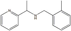 [(2-methylphenyl)methyl][1-(pyridin-2-yl)ethyl]amine Struktur