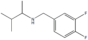 [(3,4-difluorophenyl)methyl](3-methylbutan-2-yl)amine Struktur