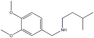 [(3,4-dimethoxyphenyl)methyl](3-methylbutyl)amine Struktur