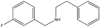 [(3-fluorophenyl)methyl](2-phenylethyl)amine Struktur