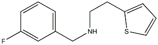 [(3-fluorophenyl)methyl][2-(thiophen-2-yl)ethyl]amine Struktur