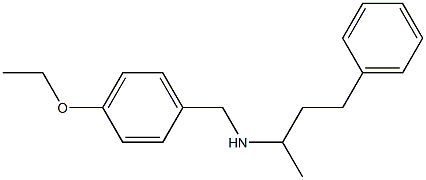 [(4-ethoxyphenyl)methyl](4-phenylbutan-2-yl)amine Struktur