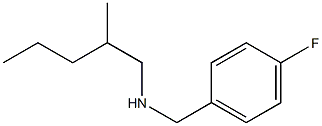 [(4-fluorophenyl)methyl](2-methylpentyl)amine Struktur