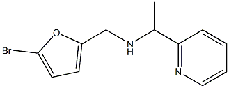 [(5-bromofuran-2-yl)methyl][1-(pyridin-2-yl)ethyl]amine Struktur